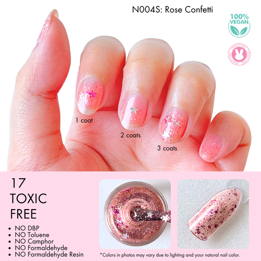 N004S Rose Confetti