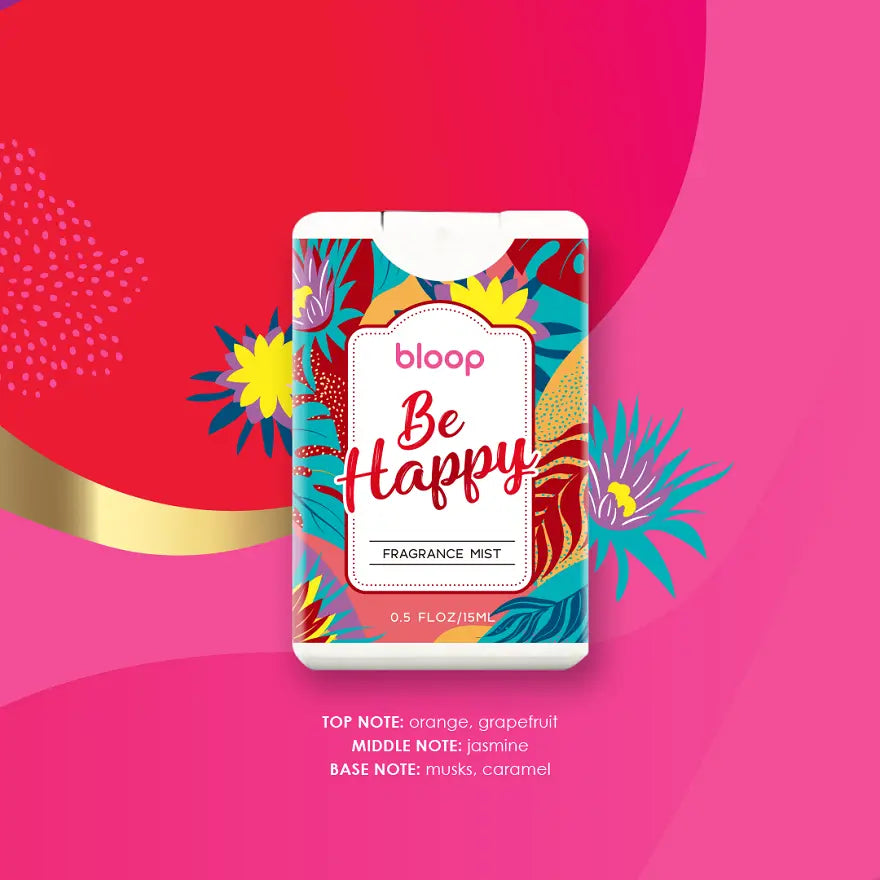 Be Happy Pocket Mist bloop