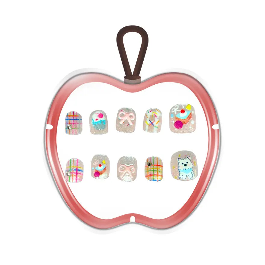 Apple Pop! Westie Press-On bloop
