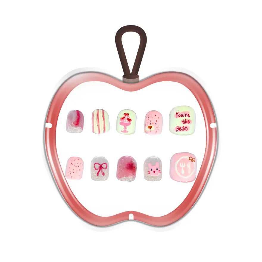 Apple Pop! You're the Best Press-On bloop