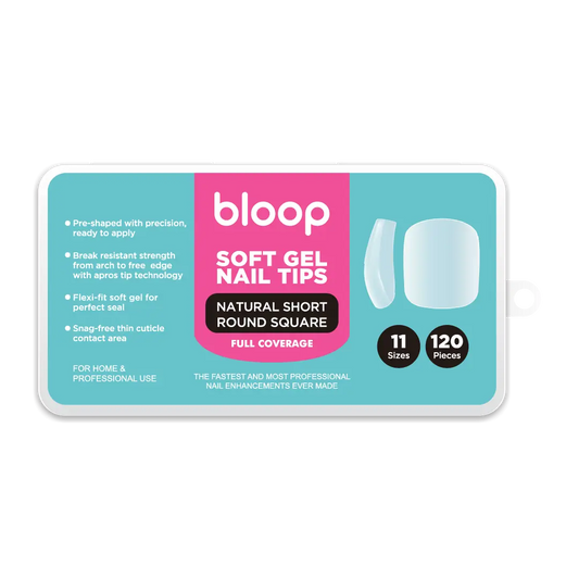 Soft Gel Nail Tips (120pcs) BLOOP Beauty Made Easy