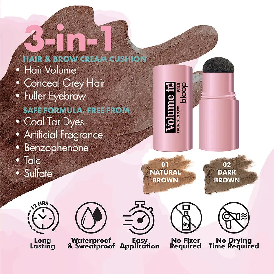Natural Brown Volume It ! Cream Cushion bloop