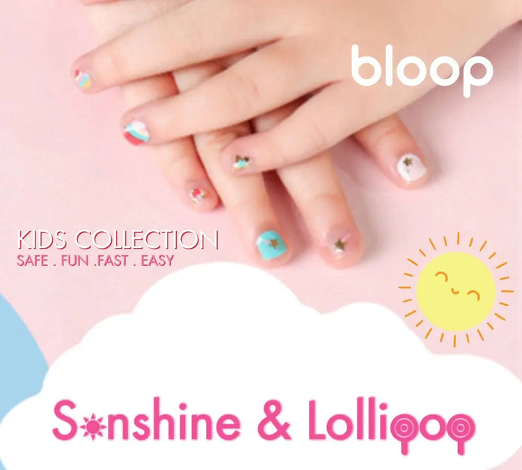 SUNSHINE & LOLLIPOP KIDS COLLECTION BLOOP Beauty Made Easy