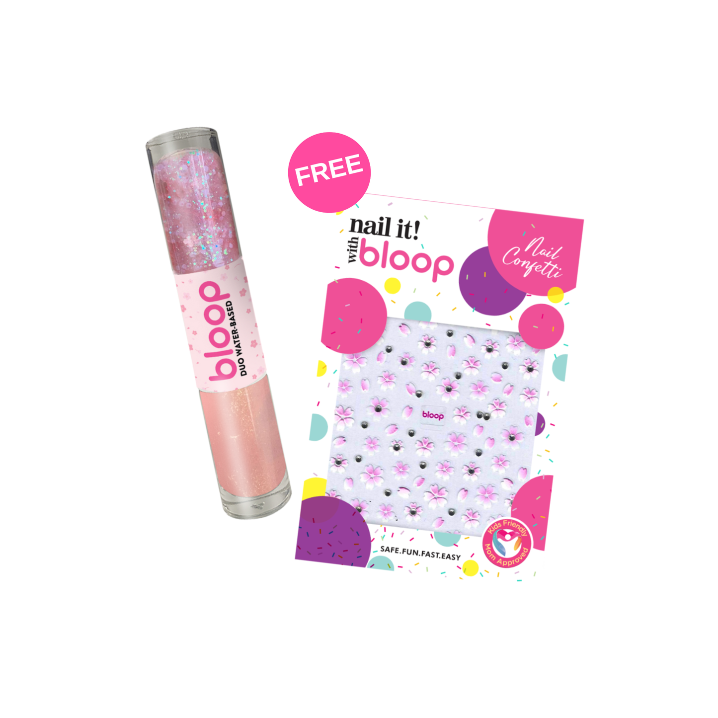 Duo-Waterbased Sakura + Nail Confetti