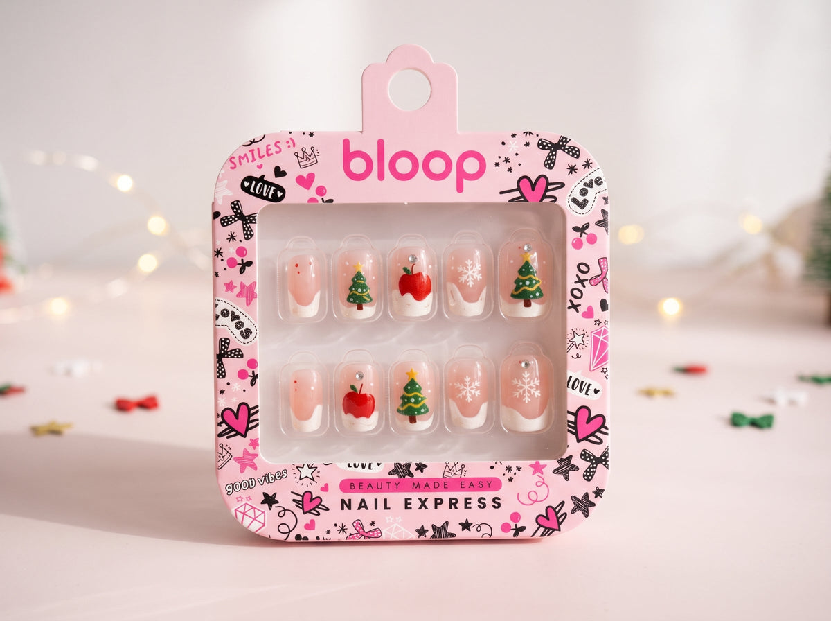Bloop Holiday Edition Press-On Nails — Festive Mix & Match Collection BLOOP Beauty Made Easy