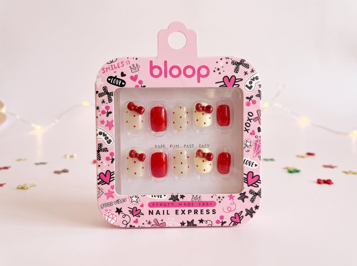 Bloop Holiday Edition Press-On Nails — Festive Mix & Match Collection BLOOP Beauty Made Easy